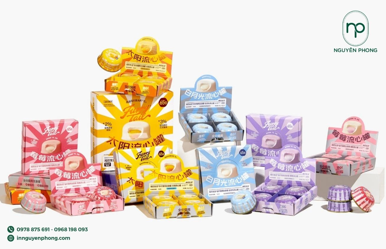 Thiết kế bao bì thực phẩm trọn bộ